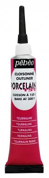 Kontura Porcelaine outliner 20ml - red tourmaline