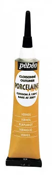 Kontura Porcelaine outliner 20ml  golden vermilion