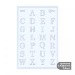 Sablon Rosa 0.5mm 13x20cm – U01