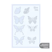 Sablon Rosa 0.5mm 13x20cm – U10