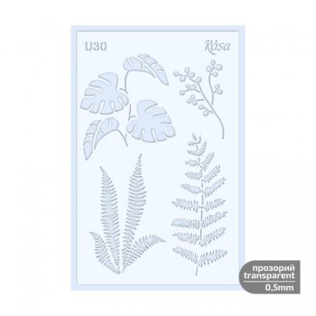 Sablon Rosa 0.5mm 13x20cm – U30