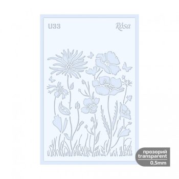Sablon Rosa 0.5mm 13x20cm – U33