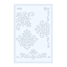 Stencil Rosa 0.5mm 13x20cm – U53