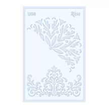 Stencil Rosa 0.5mm 13x20cm – U56