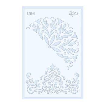 Stencil Rosa 0.5mm 13x20cm – U56