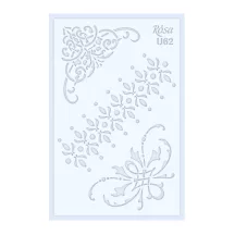 Stencil Rosa 0.5mm 13x20cm – U62