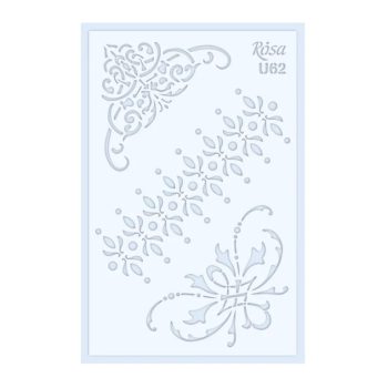 Stencil Rosa 0.5mm 13x20cm – U62