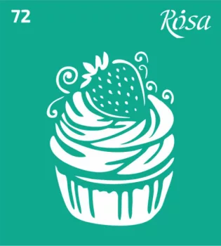 Stencil repeatable self-adhesive 9x10cm – 72