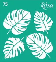 Stencil repeatable self-adhesive 9x10cm – 75