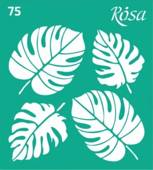 Stencil repeatable self-adhesive 9x10cm – 75