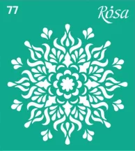 Stencil repeatable self-adhesive 9x10cm – 77