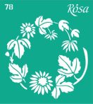 Stencil repeatable self-adhesive 9x10cm – 78