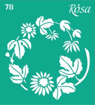 Stencil repeatable self-adhesive 9x10cm – 78