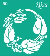 Stencil repeatable self-adhesive 9x10cm – 80