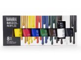 Akril festék készlet Liquitex Basics 8x75ml