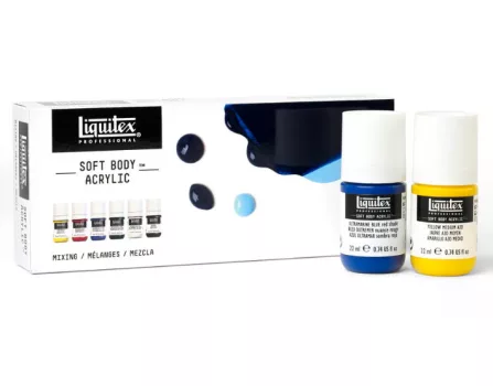 Akril festék készlet Liquitex Soft Body 6x22ml
