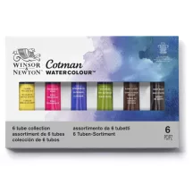 Set of watercolor colors Cotman 6x8ml tubes
