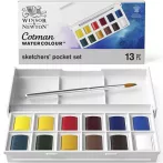 Cotman Sketcher's Pocket Box akvarell festék Set