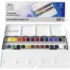 Cotman 24pc Travel Tin akvarell festék Set