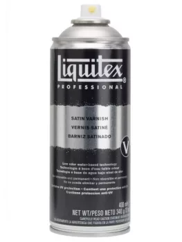 Satin varnish for acrylic Liquitex in spray 400ml
