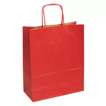 Colored paper bag Clairefontaine 22x27cm  vörös