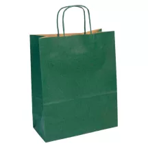 Colored paper bag Clairefontaine 22x27cm  zöld