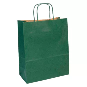 Colored paper bag Clairefontaine 22x27cm  zöld