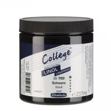 Linocut paint College 237ml - 700 fekete