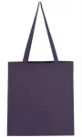 Vászon táska hosszú füllel - lila