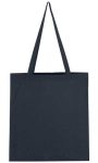 Vászon táska hosszú füllel - sötétkék