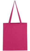   Hosszú fülű vászon táska - sötét rózsaszín / magenta