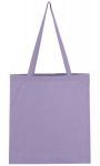 Vászon táska hosszú füllel - világos lila / levendula