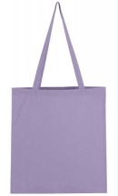 Vászon táska hosszú füllel - világos lila / levendula