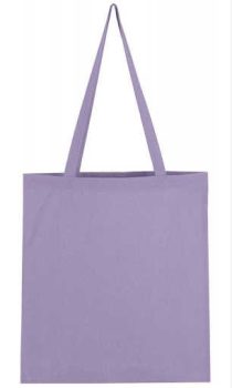 Vászon táska hosszú füllel - világos lila / levendula