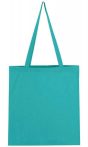 Vászon táska hosszú füllel - türkiz / türkiz