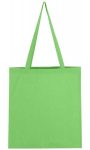 Vászon táska hosszú füllel - világos zöld