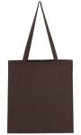 Vászon táska hosszú füllel - barna