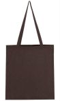 Vászon táska hosszú füllel - barna