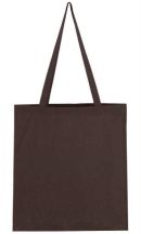 Vászon táska hosszú füllel - barna