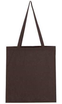 Vászon táska hosszú füllel - barna