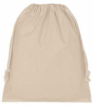 Cotton pocket square 25x30cm natural