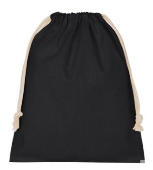 Pamut zseb / táska 25x30cm fekete