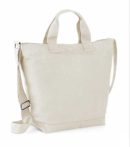 Helena cotton shoulder bag 40x38x14cm - natural