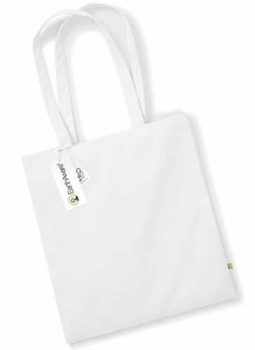 EarthAware organic cotton bag 340g - fehér