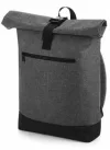 Rolling backpack with pocket - grey