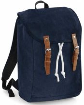 Camel canvas backpack without pockets - dark kék / navy