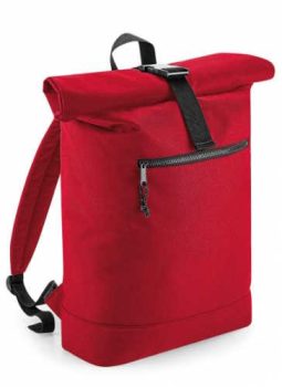 Recycled rolling backpack - red / klasszikus red