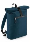 Recycled rolling backpack - kék / petrol