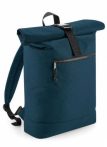 Recycled rolling backpack - kék / petrol