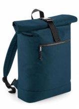 Recycled rolling backpack - kék / petrol